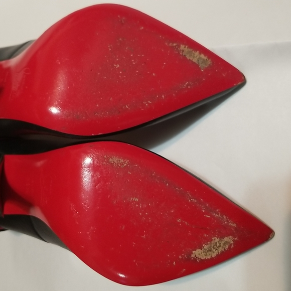 Christian Louboutin Nappa Huguette 120 Bronze Stiletto High Heels Quilted Pointy - Picture 13 of 15